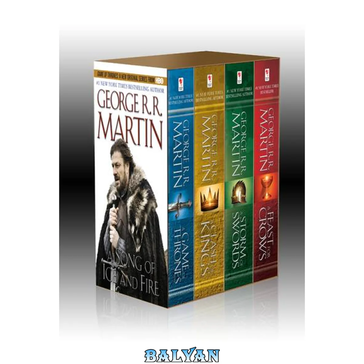 جلد کتاب Game of Thrones 4-Book Bundle
