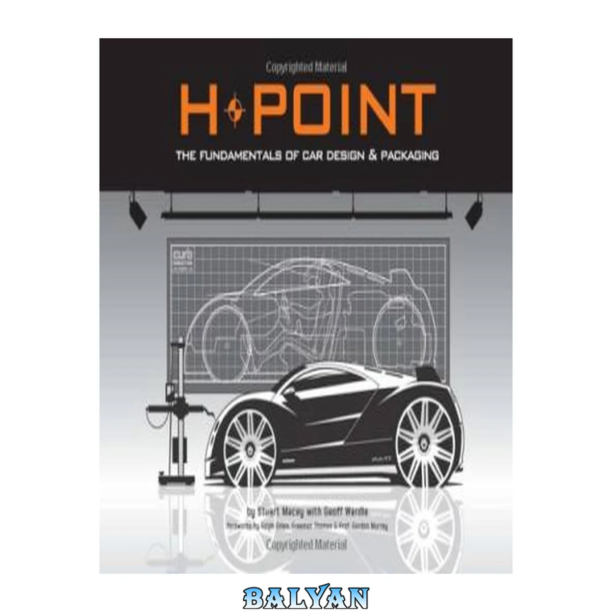 جلد کتاب H-POINT - The Fundamentals of Car Design &amp; Packaging