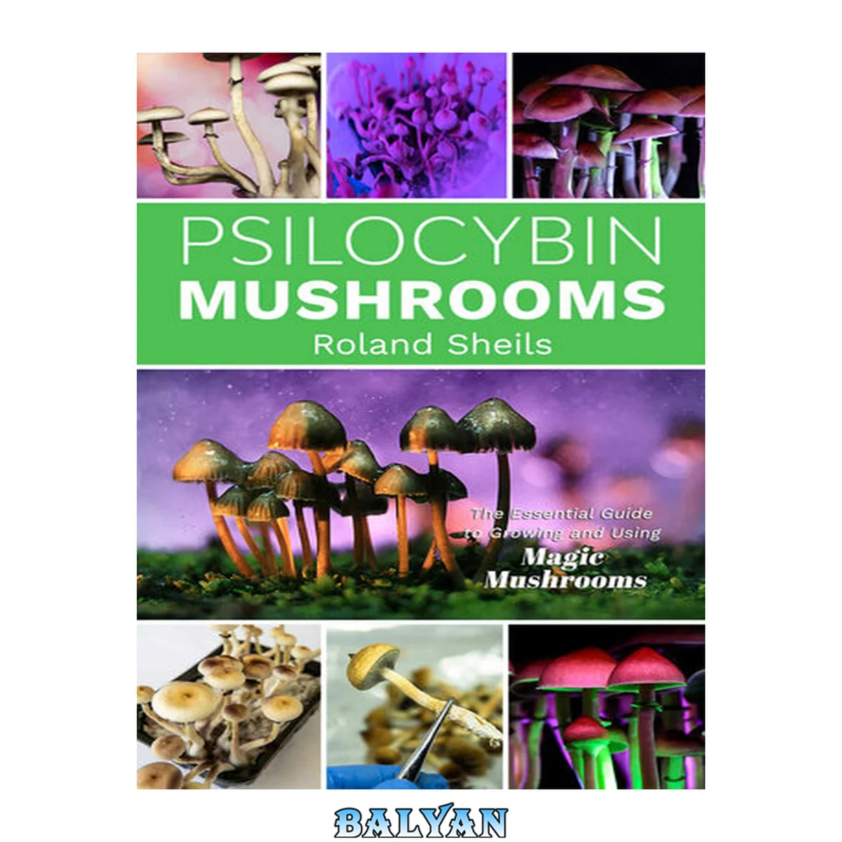 جلد کتاب PSILOCYBIN MUSHROOMS: The Essential Guide to Growing and Using Magic Mushrooms