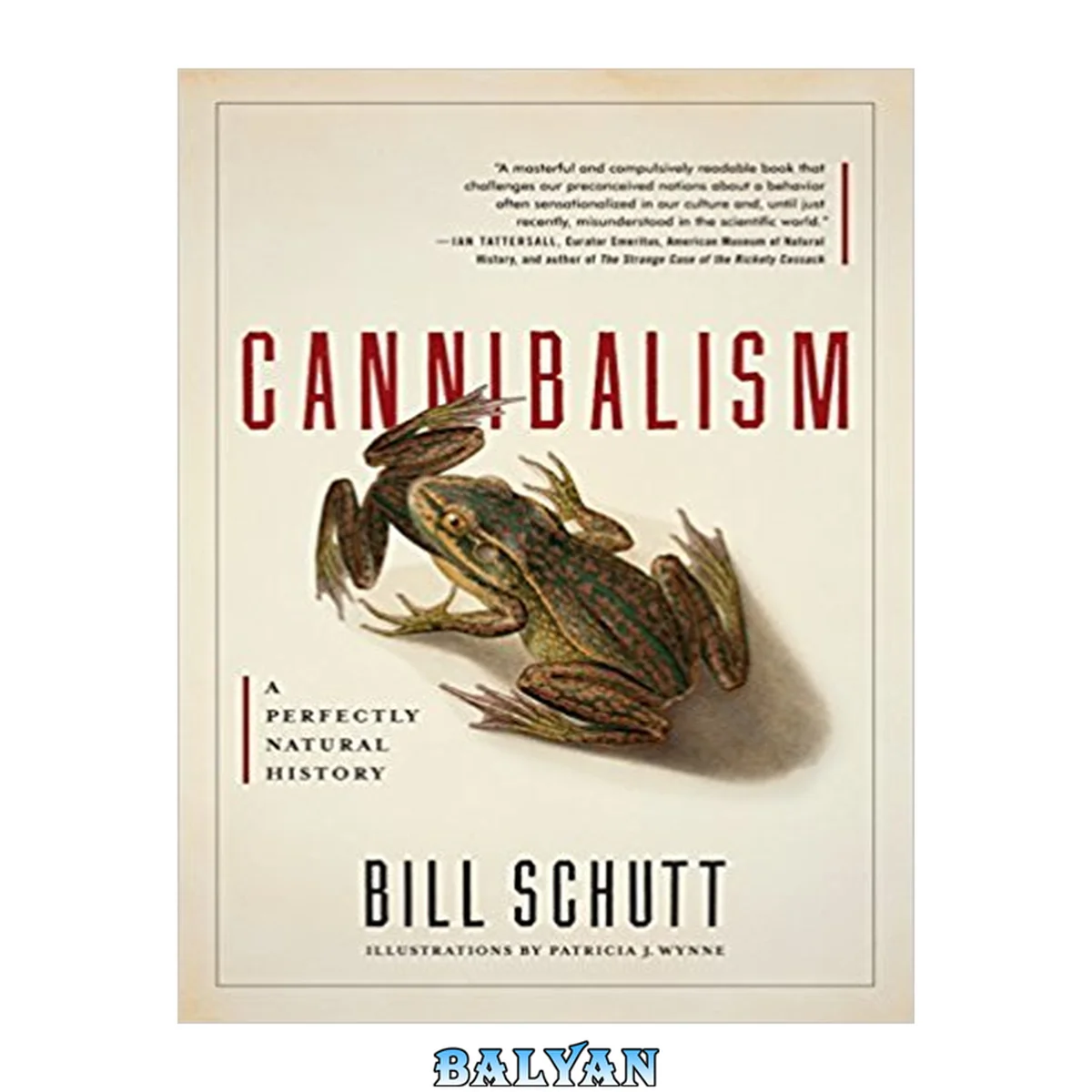 جلد کتاب Cannibalism : a perfectly natural history