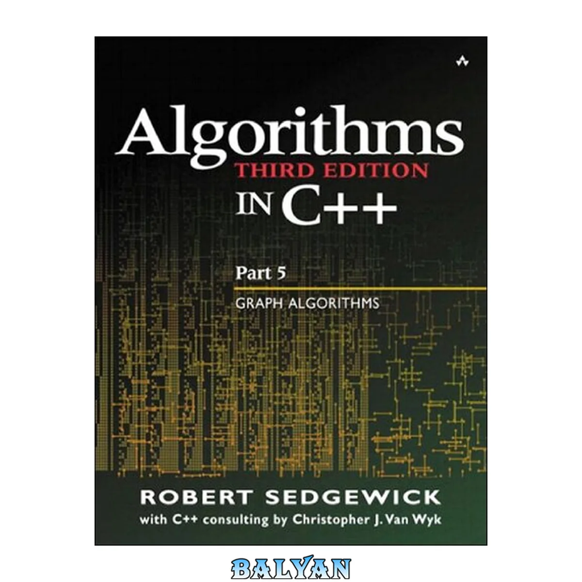 جلد کتاب Algorithms in C++ Part 5: Graph Algorithms (3rd Edition)