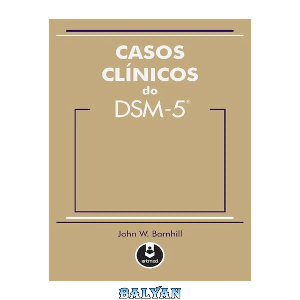 جلد کتاب Casos Clínicos do DSM-5