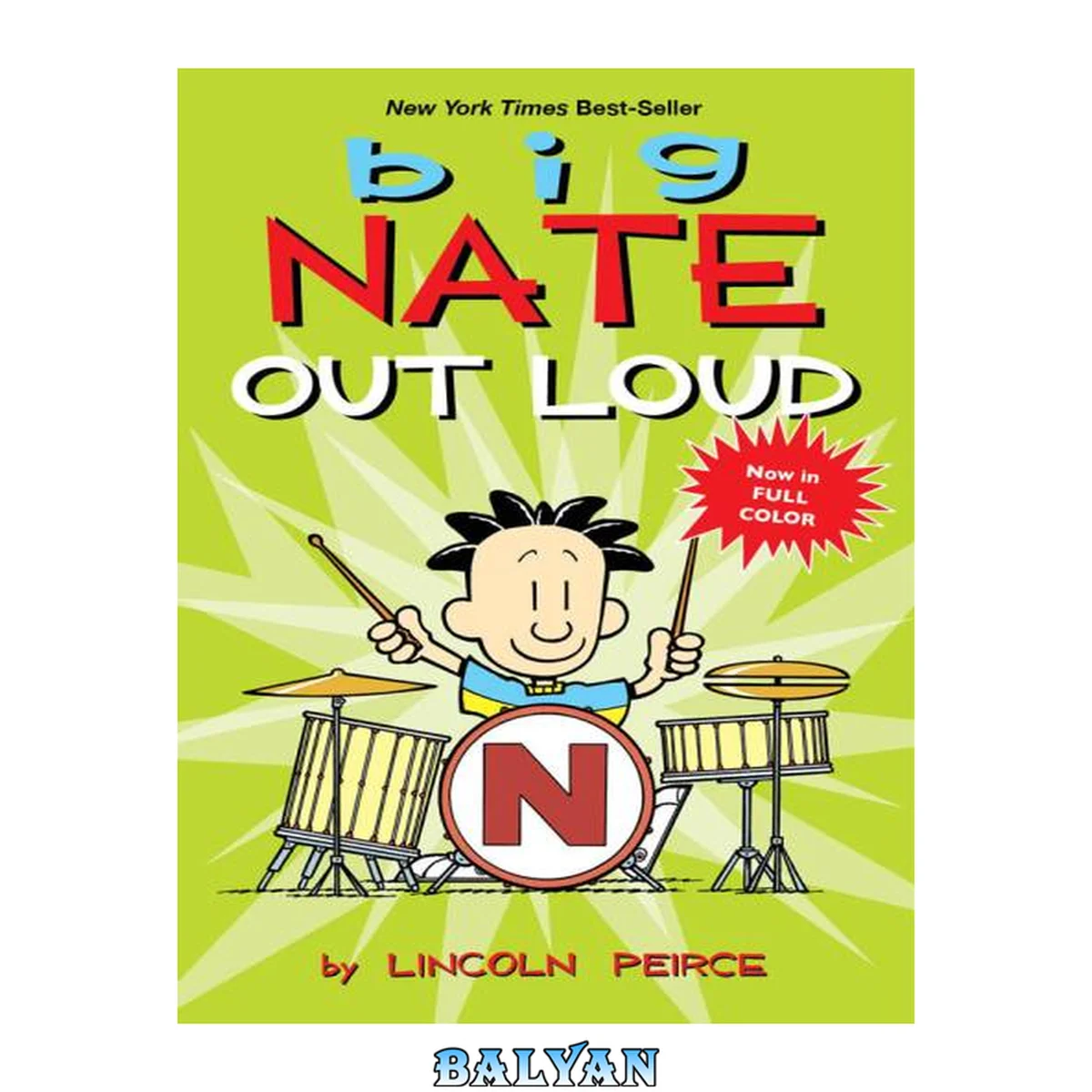 جلد کتاب Big Nate Out Loud