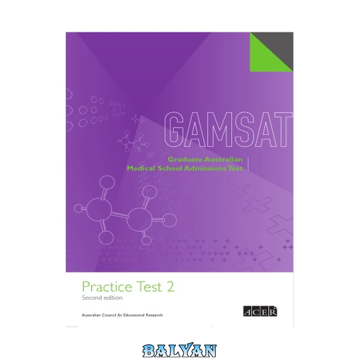جلد کتاب GAMSAT Practice Test 2