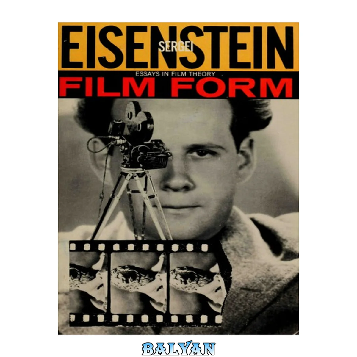 جلد کتاب Film form : essays in film theory