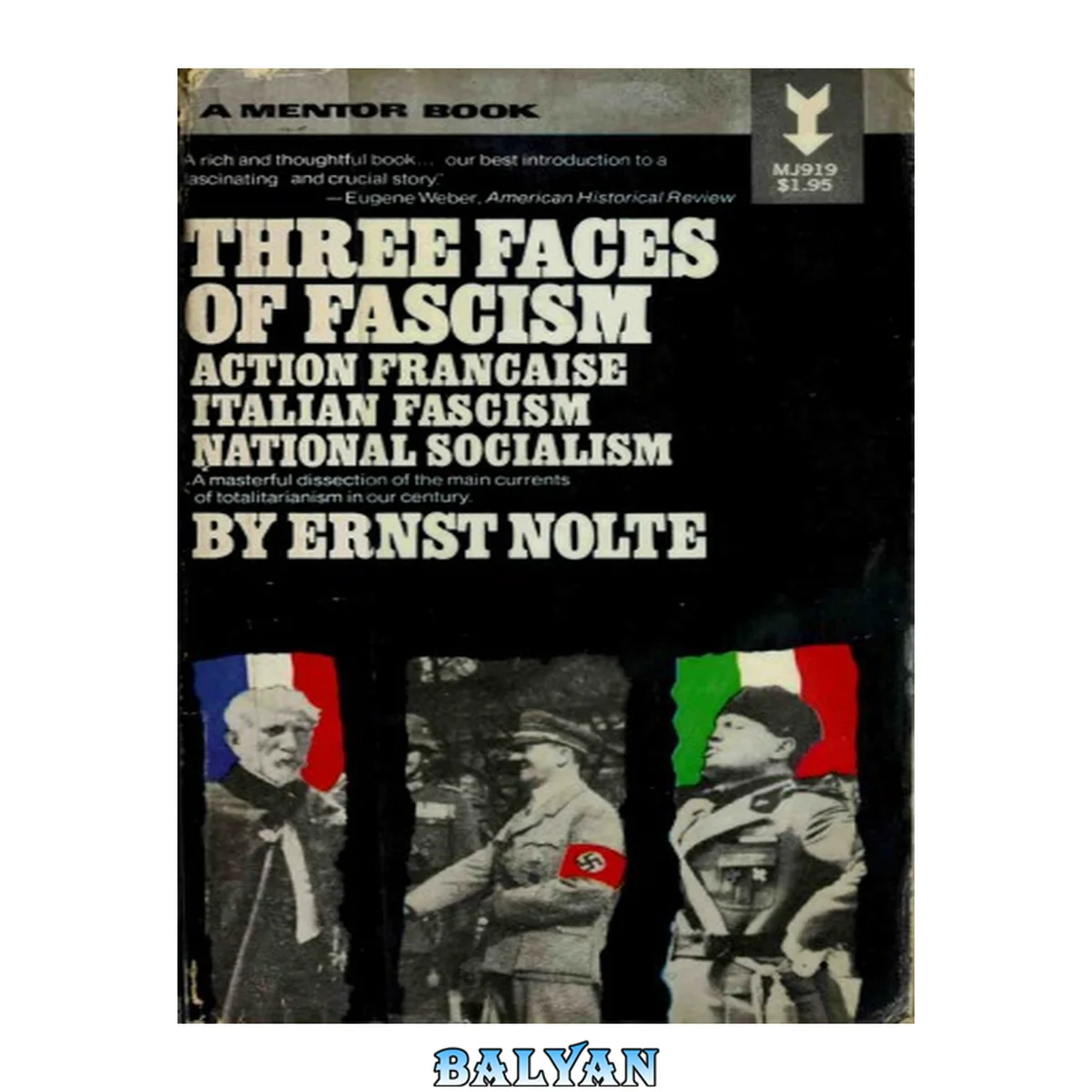 جلد کتاب Three faces of fascism