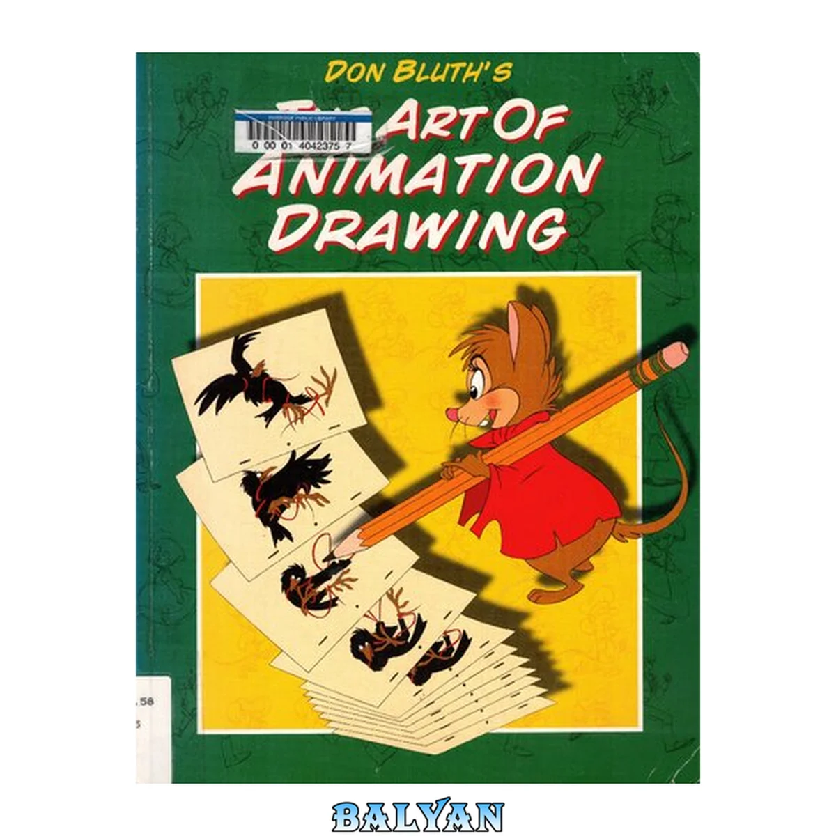 جلد کتاب The Art of Animation Drawing 1