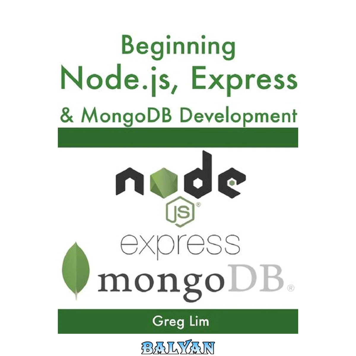 جلد کتاب Beginning Node.js, Express &amp; MongoDB Development