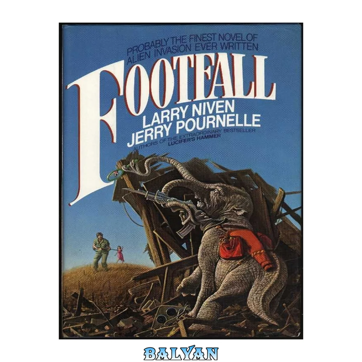 جلد کتاب Footfall