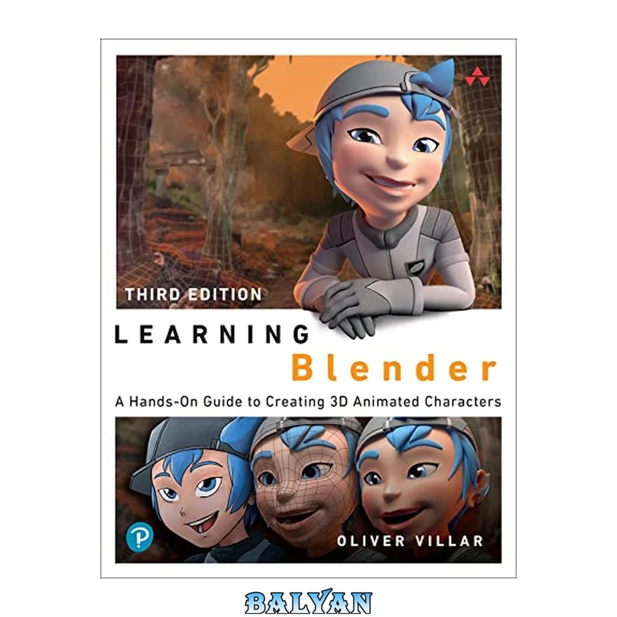 جلد کتاب Learning Blender: A Hands-On Guide to Creating 3D Animated Characters - Second Edition