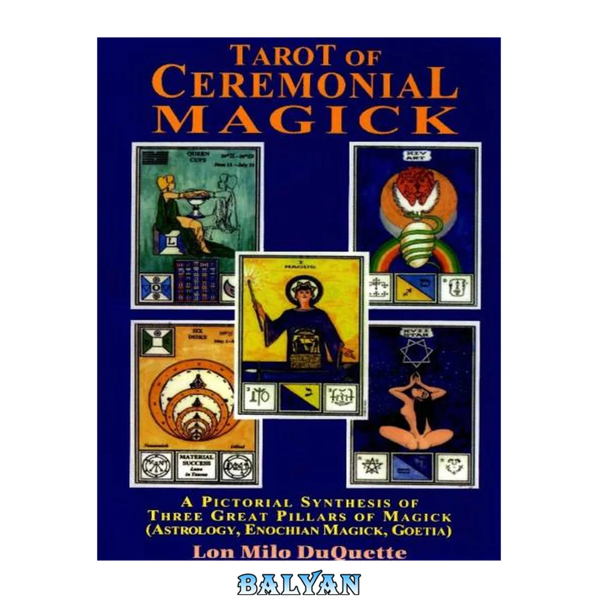 جلد کتاب Tarot of Ceremonial Magick