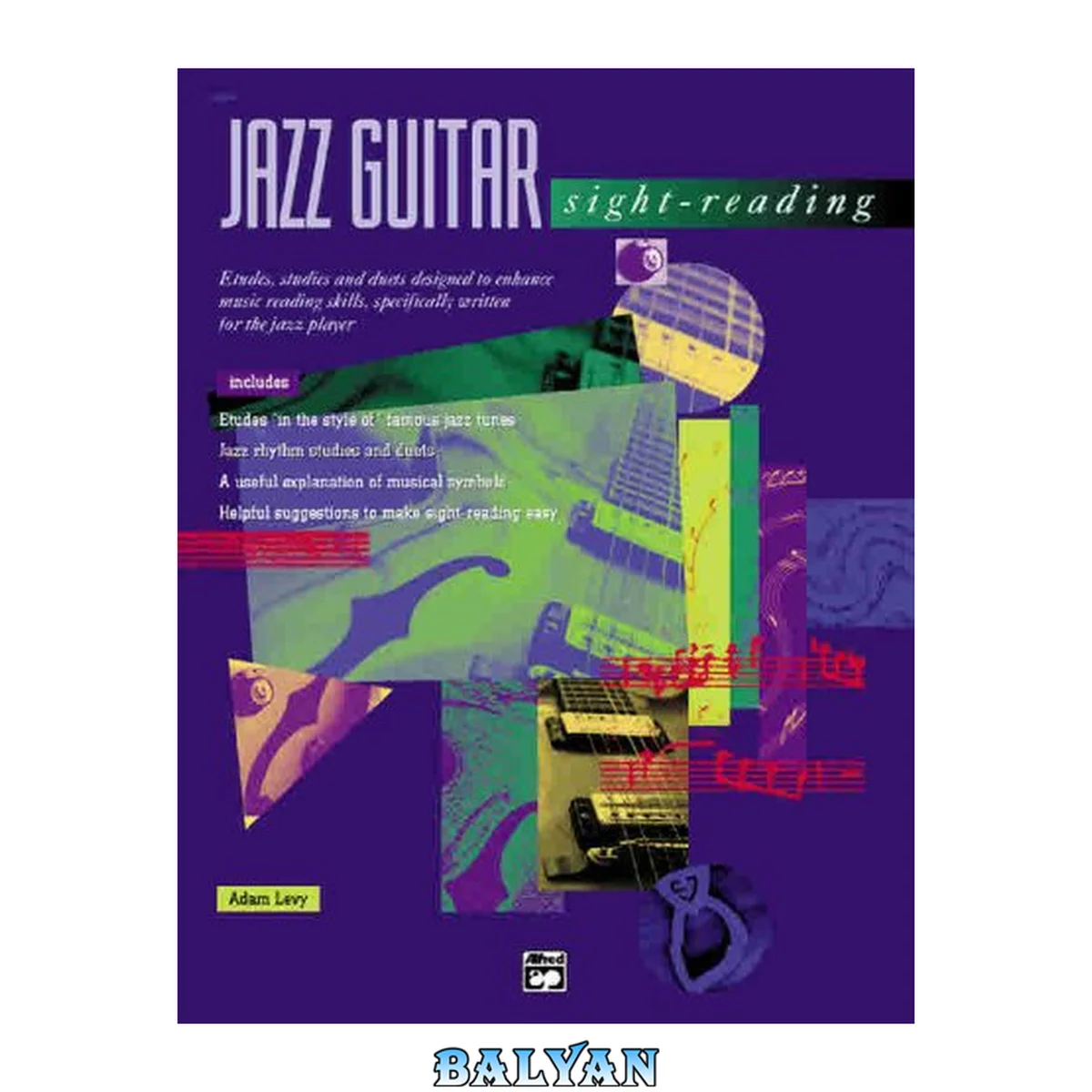 جلد کتاب Jazz Guitar Sight-Reading (Book &amp; CD)