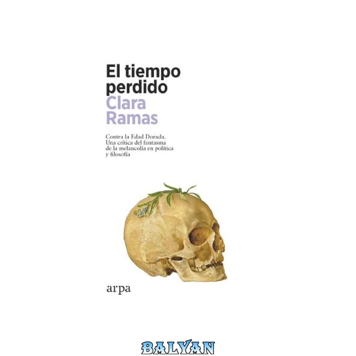 جلد کتاب El tiempo perdido