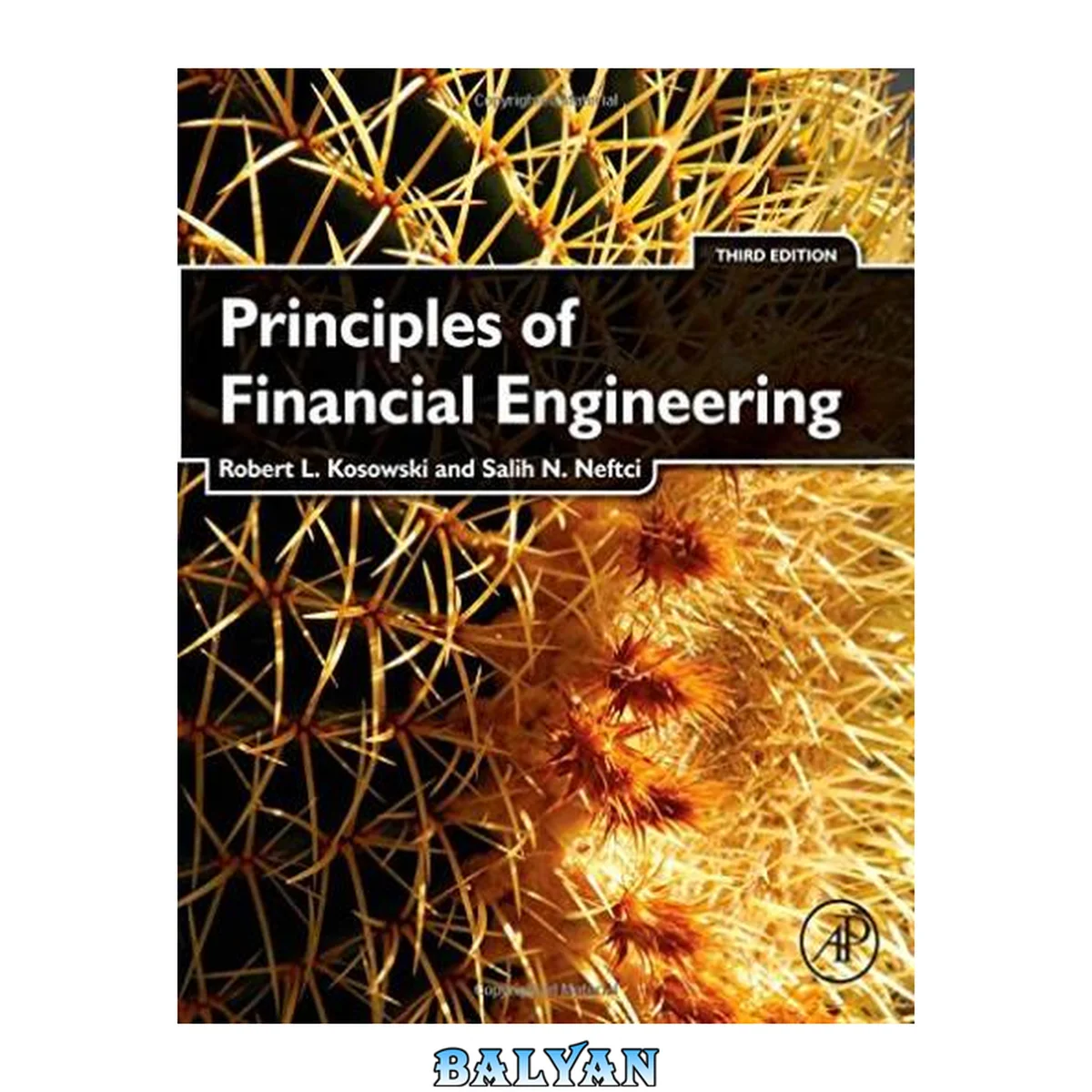 جلد کتاب Principles of Financial Engineering (Academic Press Advanced Finance)