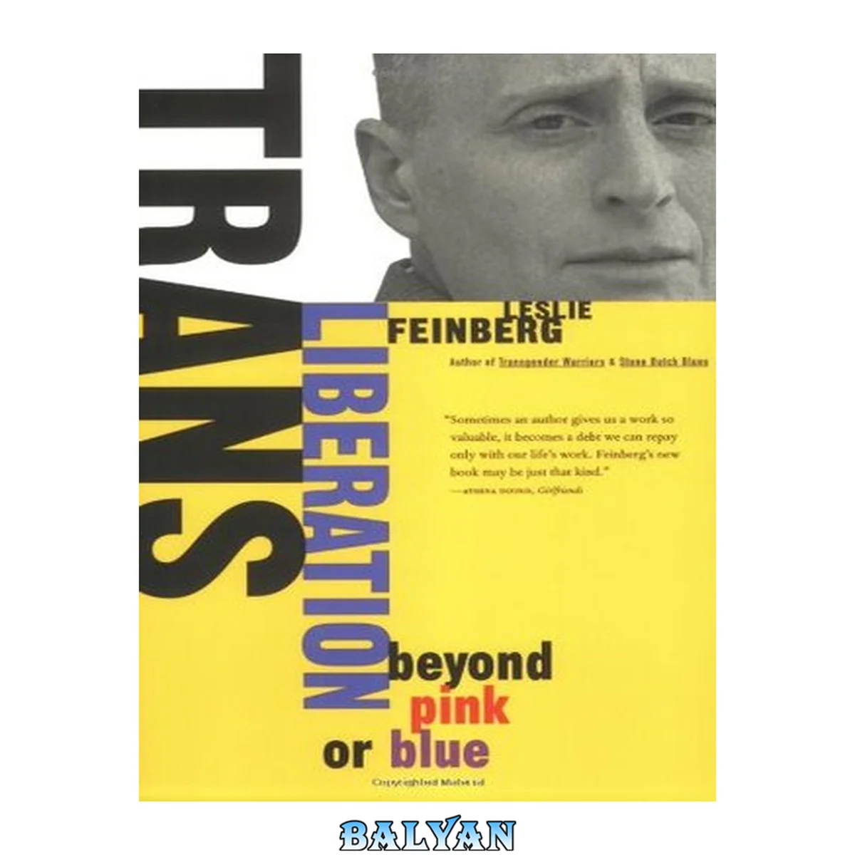 جلد کتاب Trans liberation : beyond pink or blue