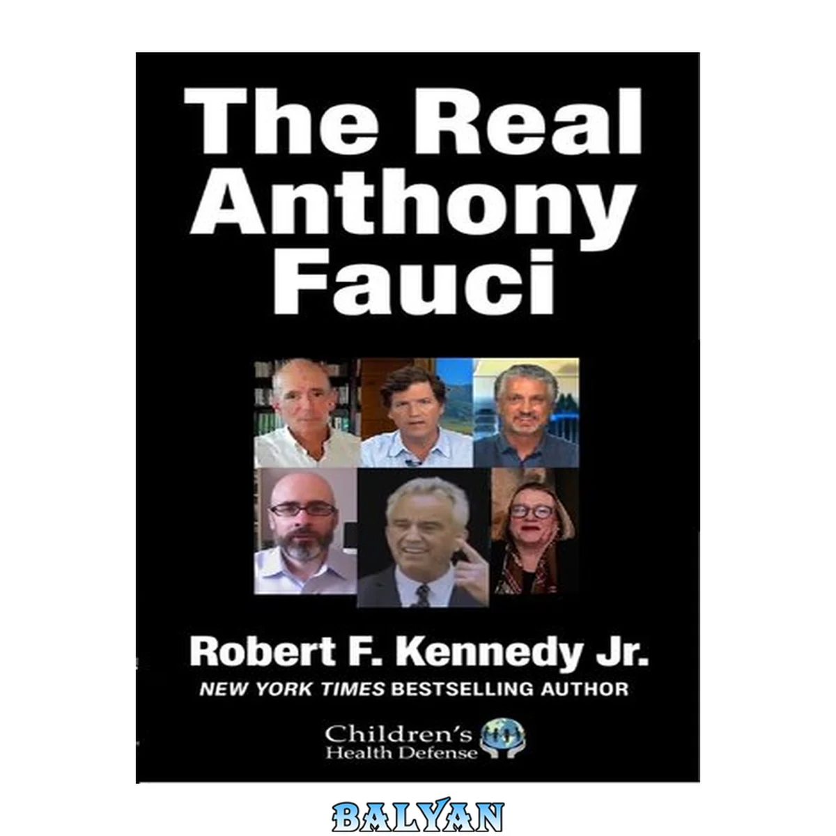جلد کتاب The Real Anthony Fauci Book Tour – A True Crime Journey