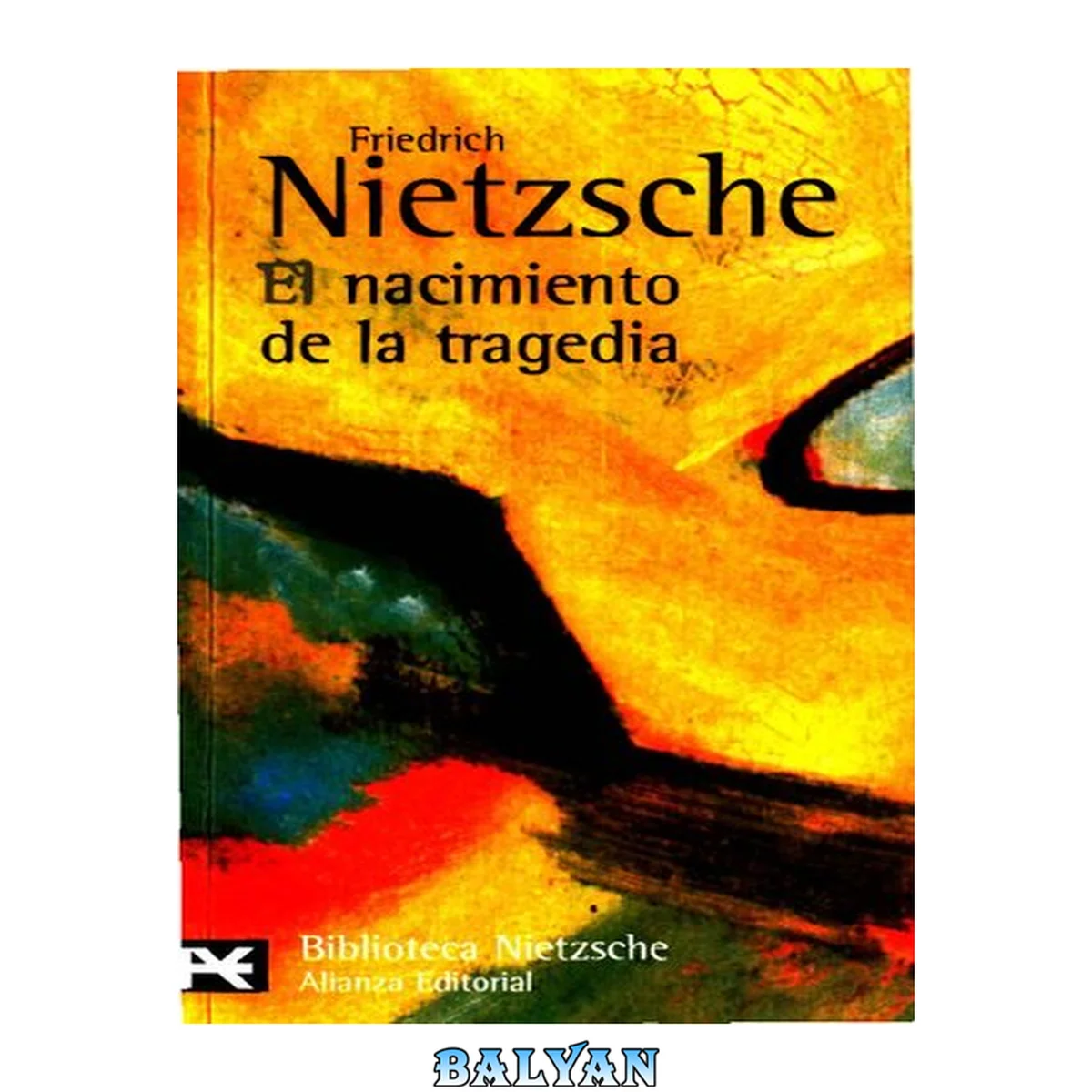 جلد کتاب El nacimiento de la tragedia (o Grecia y el pesimismo)