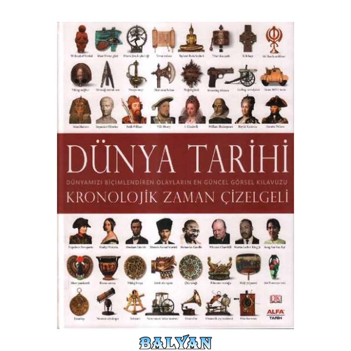 جلد کتاب Dünya Tarihi: Kronolojik Zaman Çizelgeli