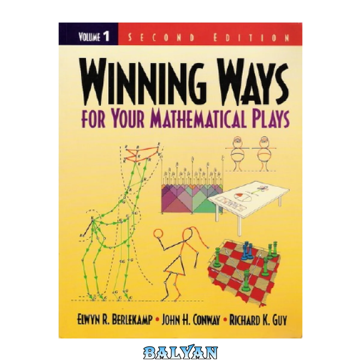 جلد کتاب Winning Ways for Your Mathematical Plays: Volume 1 (AK Peters/CRC Recreational Mathematics Series)