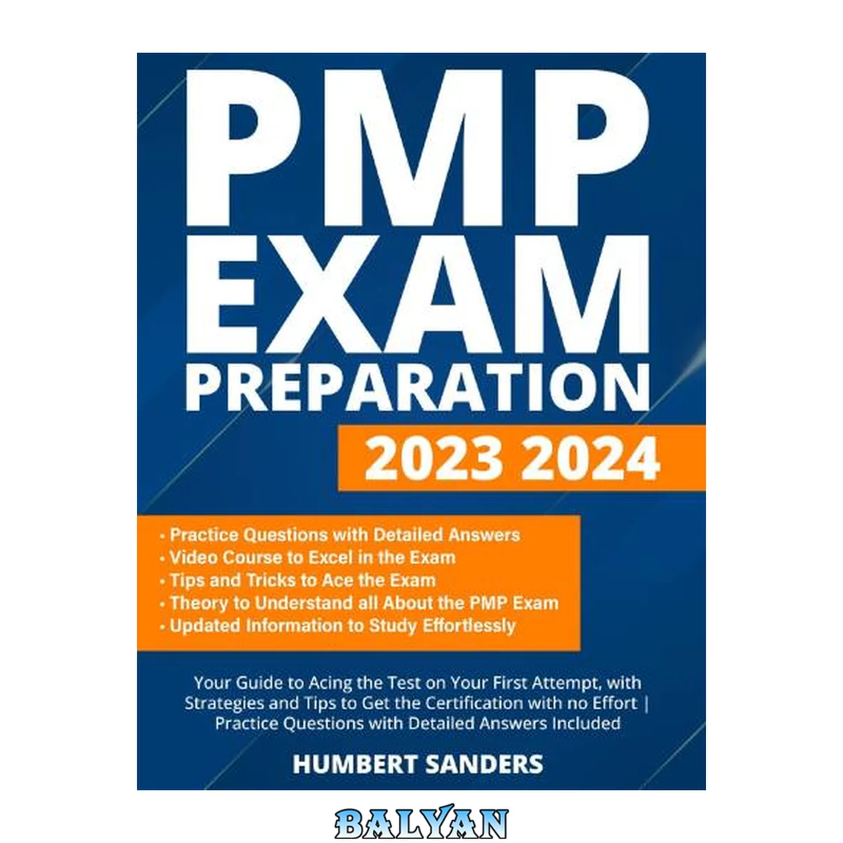 جلد کتاب آمادگی برای آزمون PMP 2023 2024