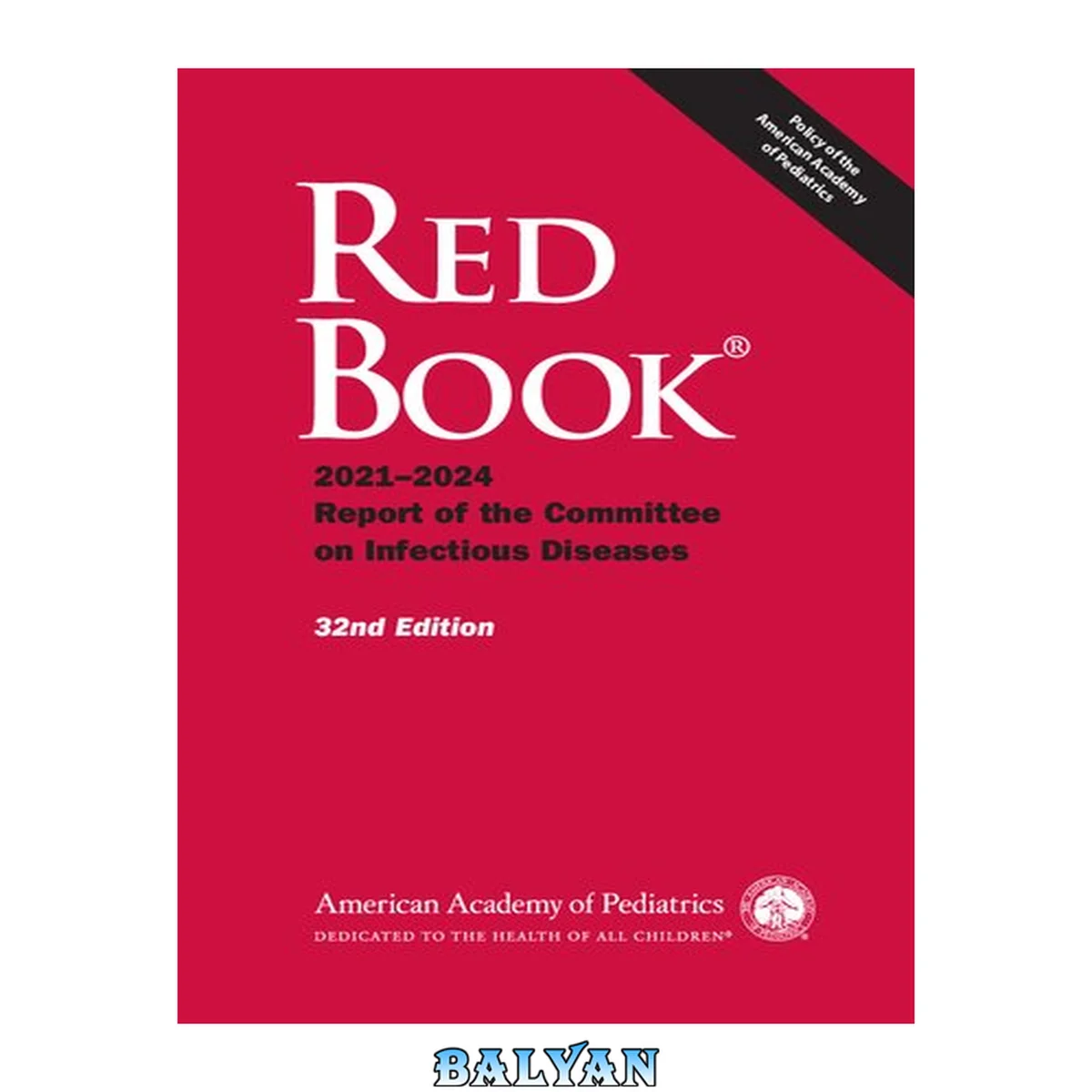 جلد کتاب Red book : 2021-2024 Report of the Committee on Infectious Diseases