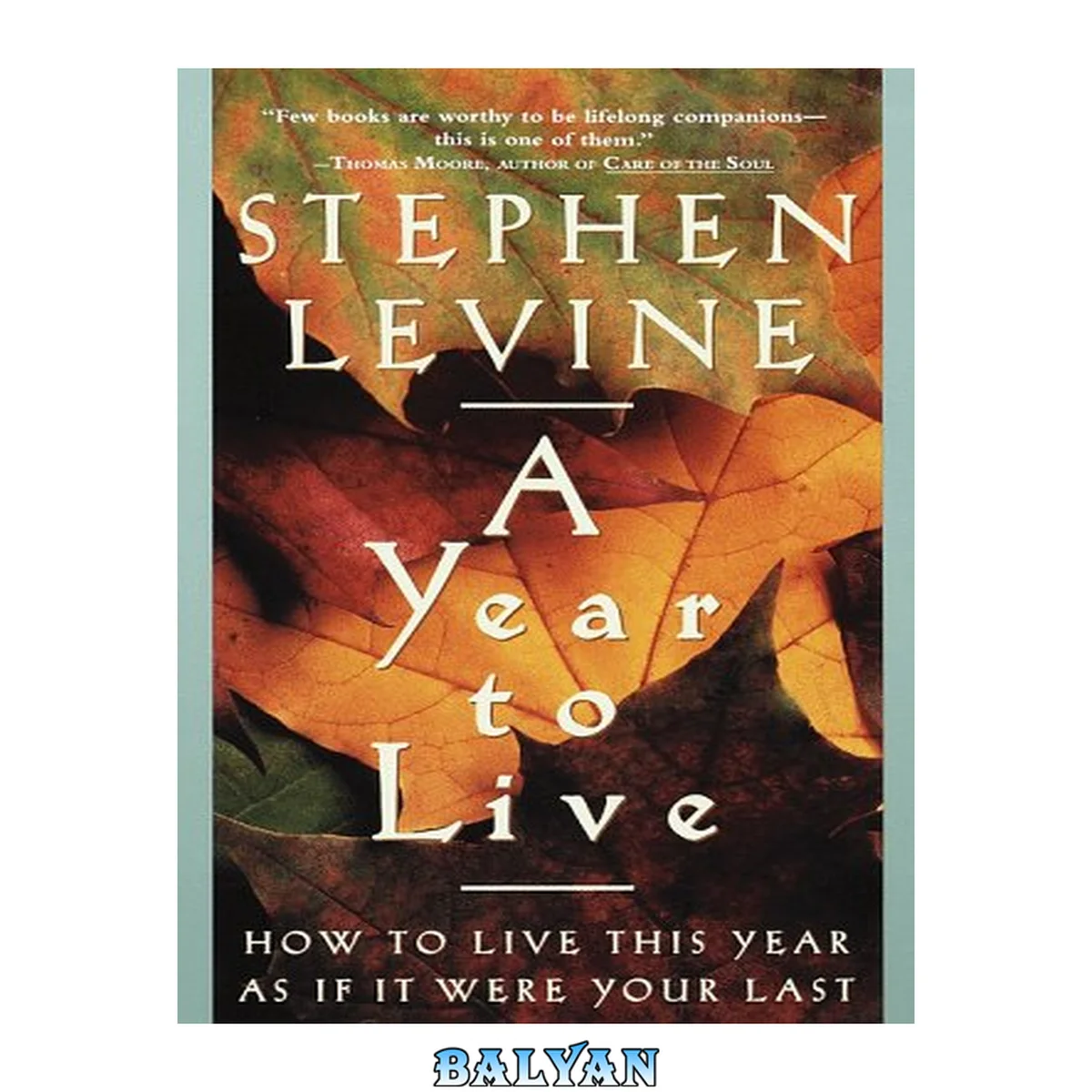 جلد کتاب A Year to Live : How to Live This Year As If It Were Your Last