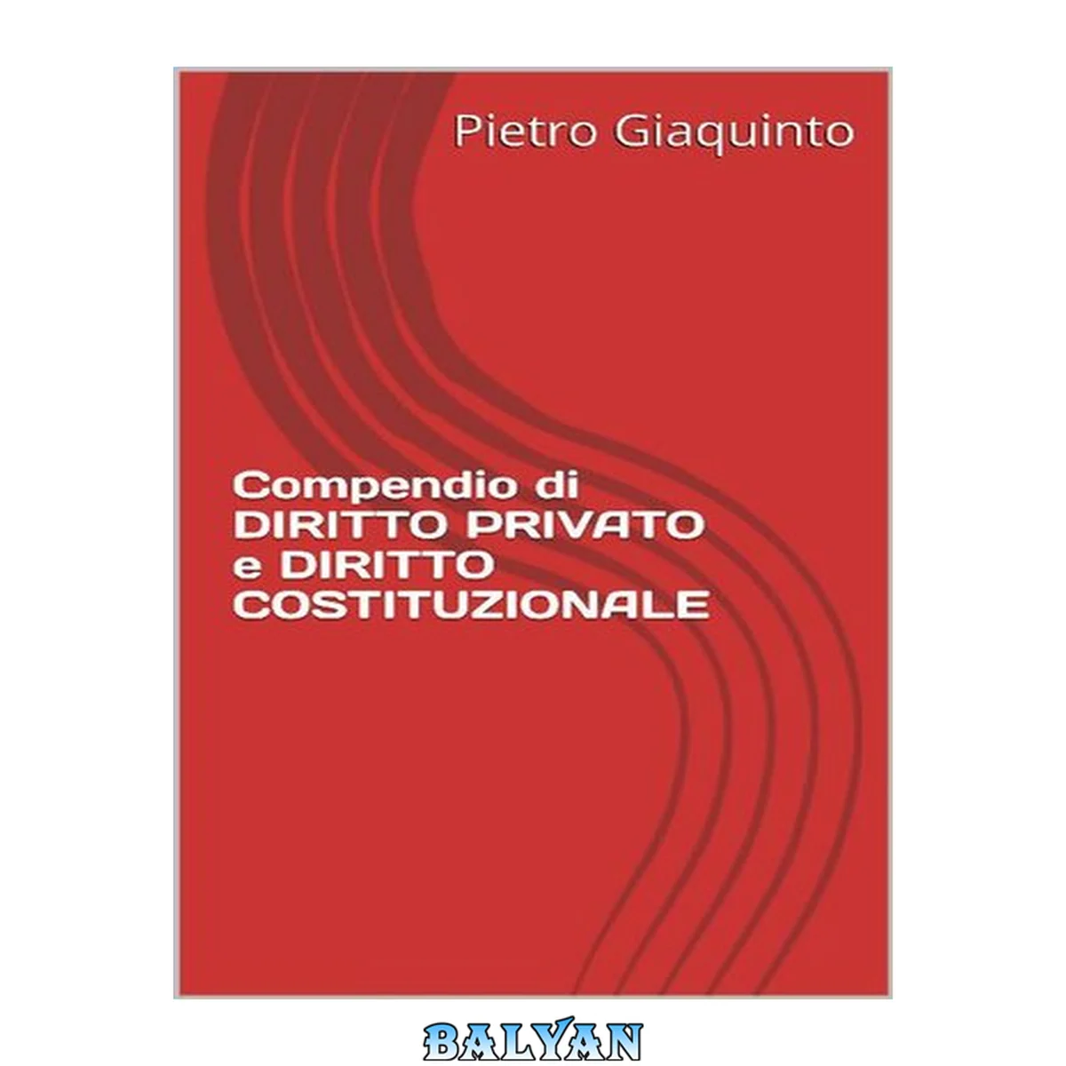 جلد کتاب Compendio di diritto privato e diritto costituzionale