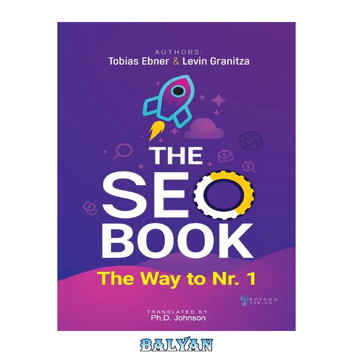 جلد کتاب The SEO Book: Search Engine Optimization 2020, Free SEO Audit incl., Way to Nr. 1, SEO and SEM