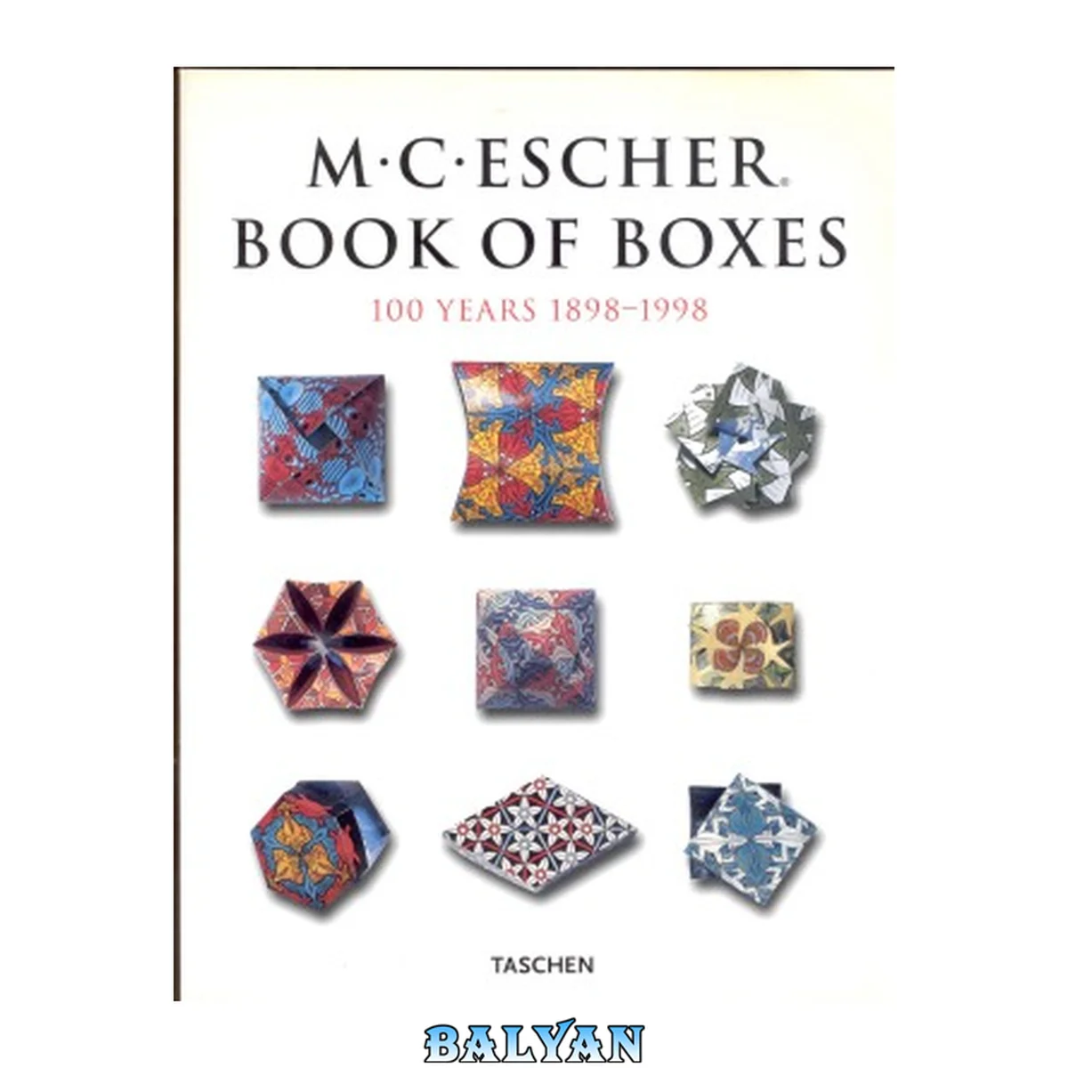 جلد کتاب M. C. Escher Book of Boxes: 100 Years 1898-1998 (Taschen Specials)