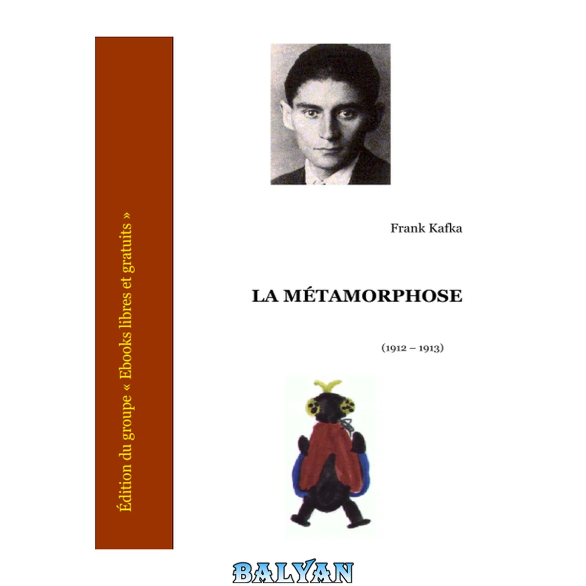 جلد کتاب Kafka, Franz - La metarmophose