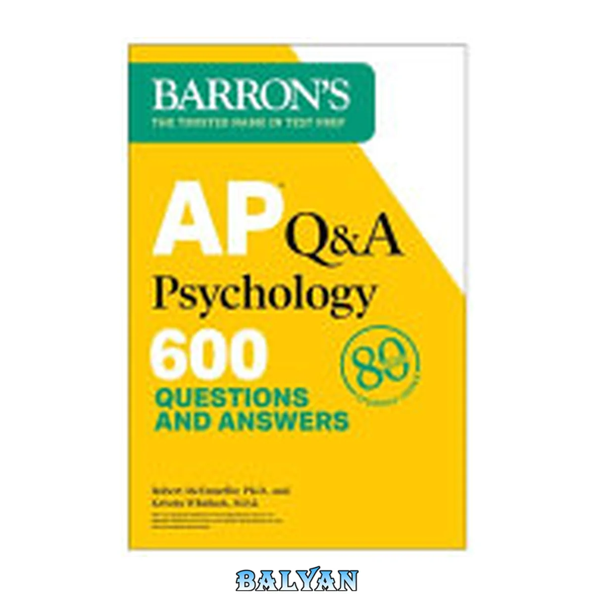 جلد کتاب AP Q&amp;A Psychology, Second Edition: 600 Questions and Answers