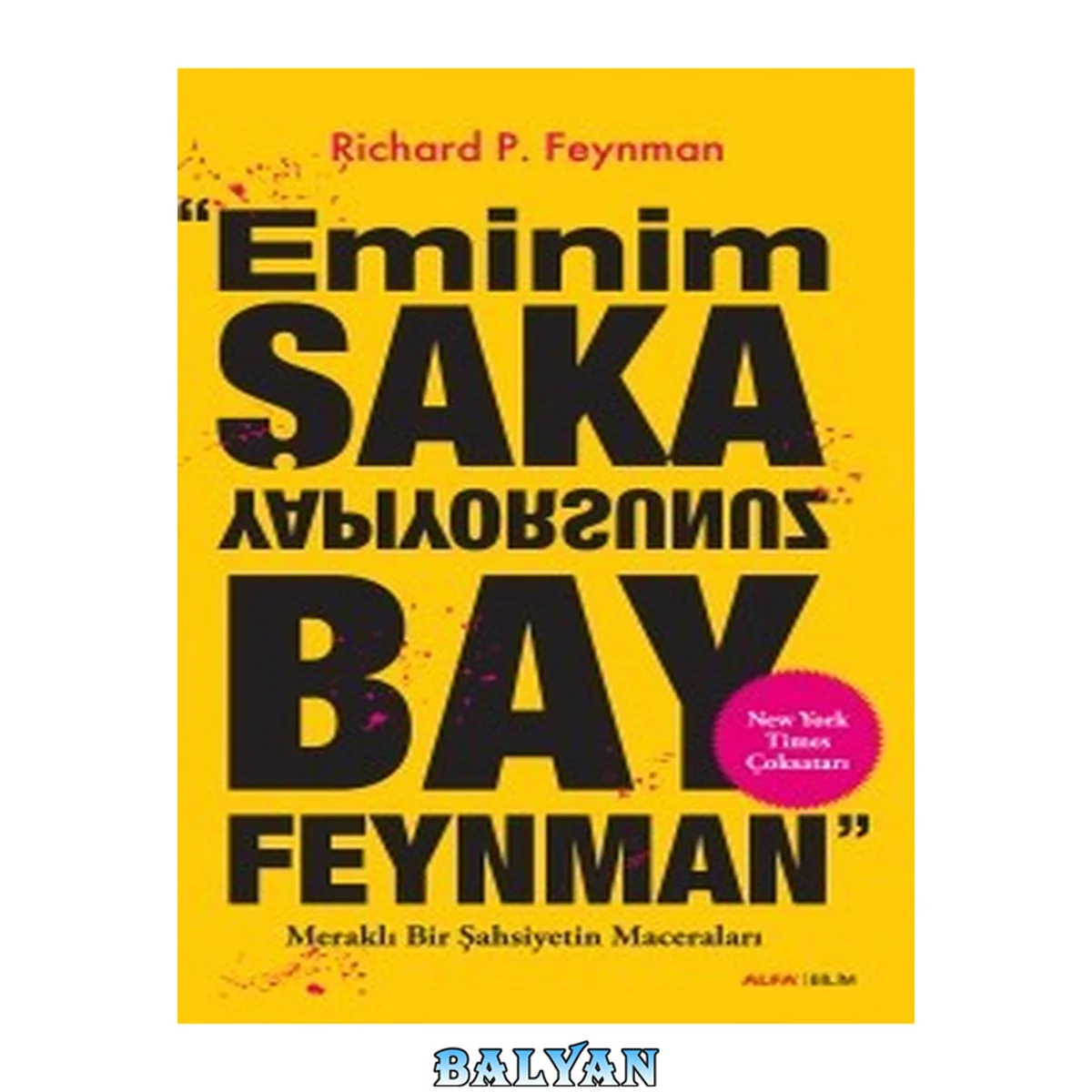 جلد کتاب Eminim Şaka Yapıyorsunuz Bay Feynman!