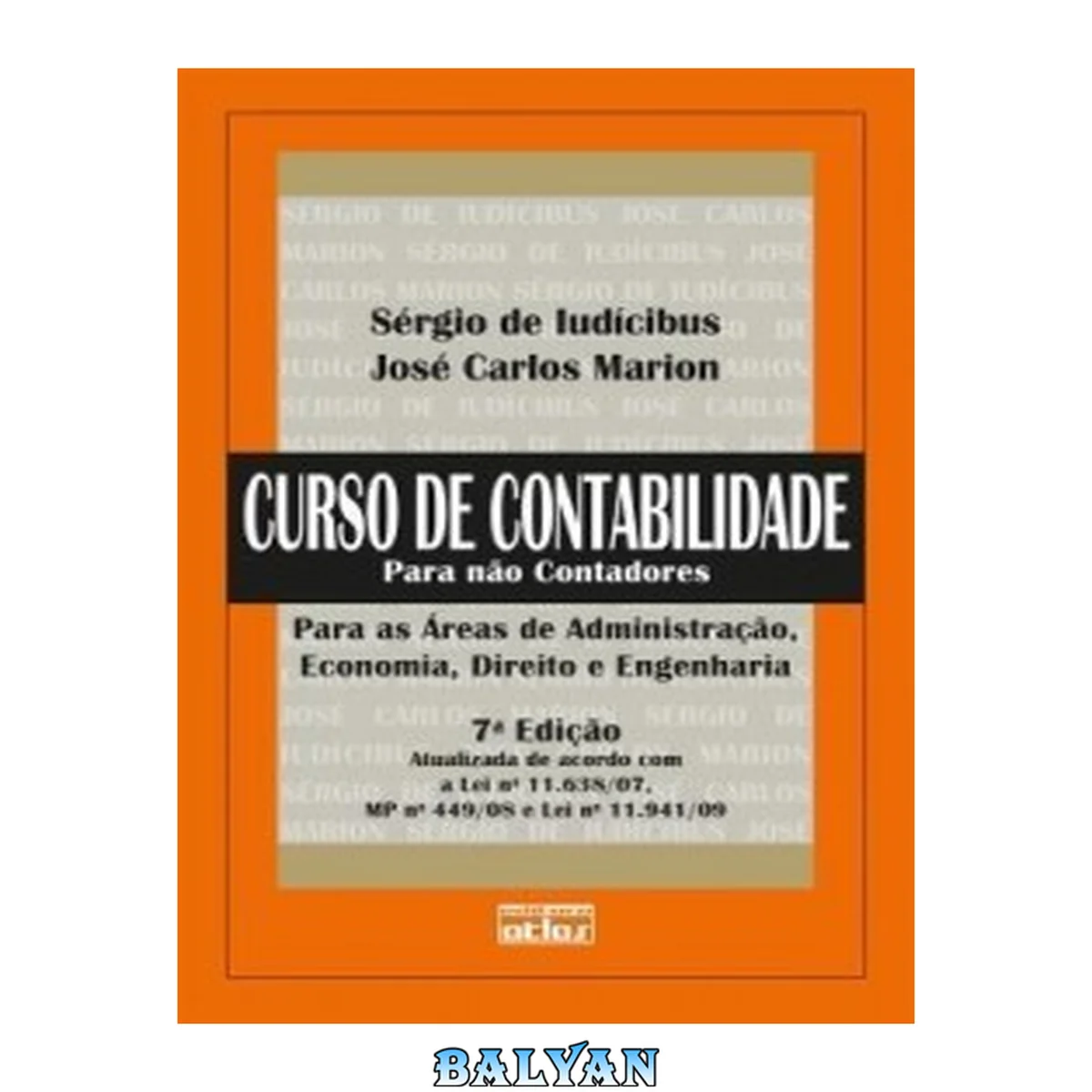 جلد کتاب Curso de Contabilidade para não Contadores: Para as Áreas de Administração, Economia, Direito e Engenharia