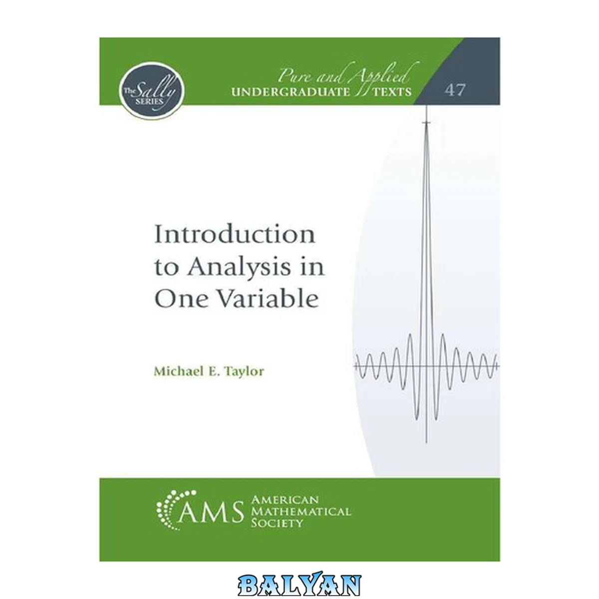 جلد کتاب Introduction to Analysis in One Variable (Pure and Applied Undergraduate Texts)