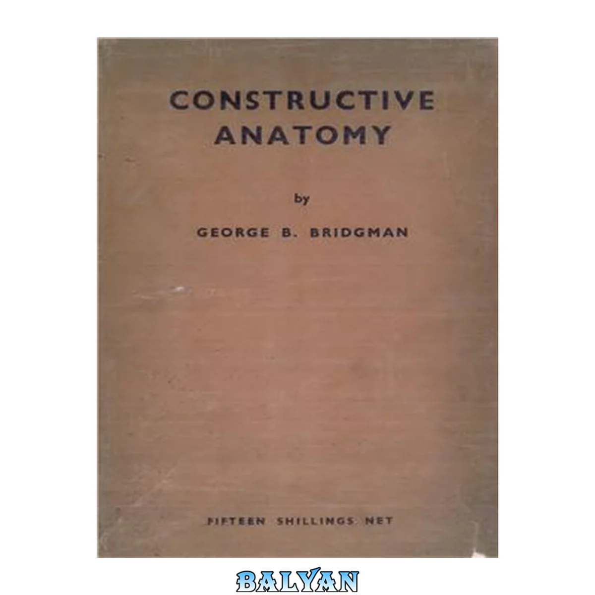 جلد کتاب Constructive anatomy