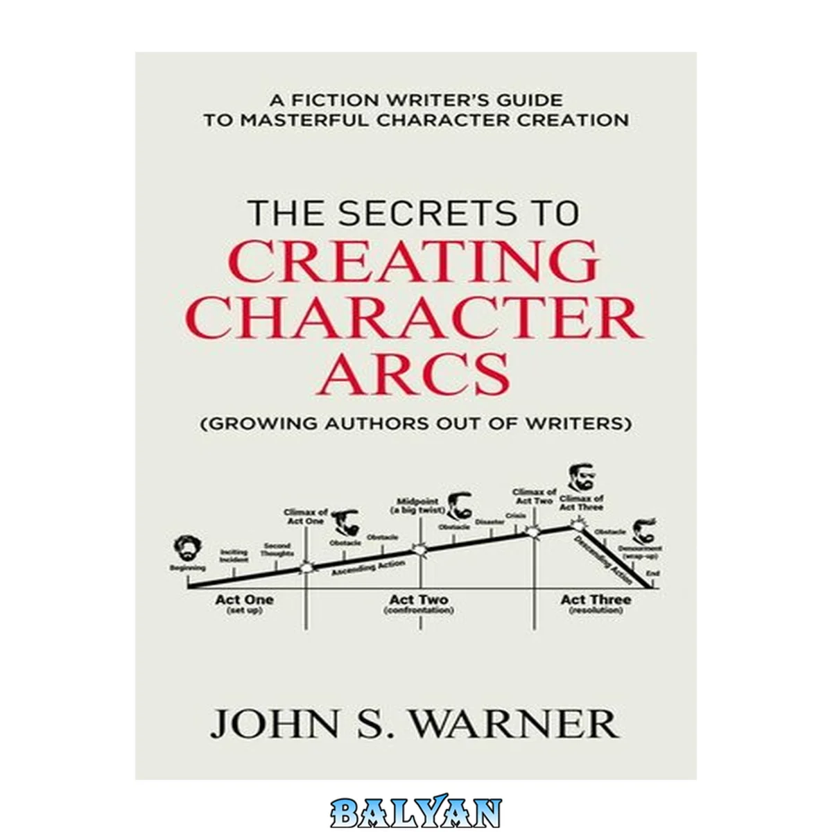 جلد کتاب SECRETS TO CREATING CHARACTER ARCS, THE