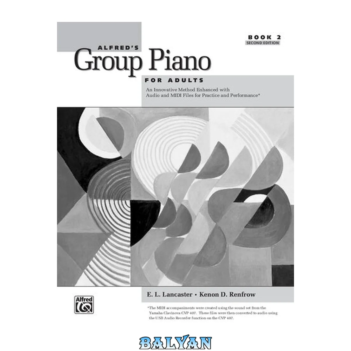 جلد کتاب Alfred's Group Piano for Adults: Student Book 2, 2nd Edition (Book &amp; CD-ROM)