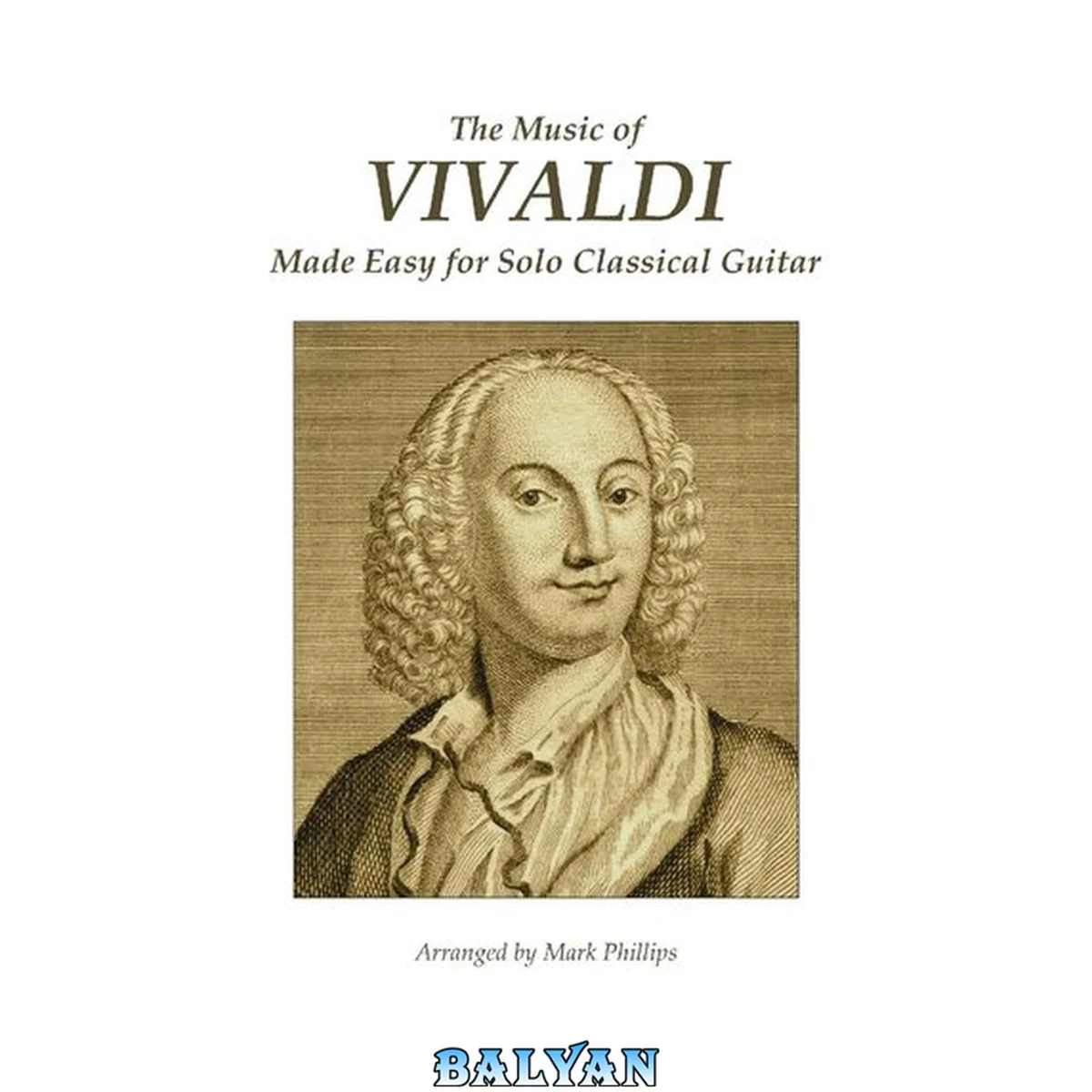 جلد کتاب The Music of Vivaldi Made Easy for Solo Classical Guitar