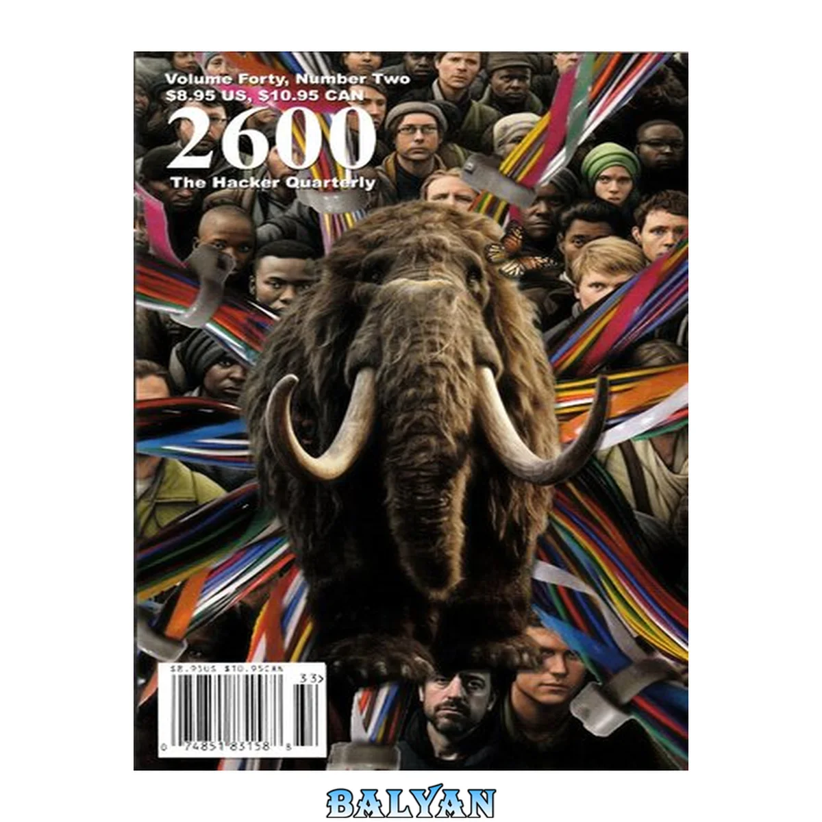 جلد کتاب 2600 The Hacker Quarterly - Volume 40 Issue 2 - 2023 40