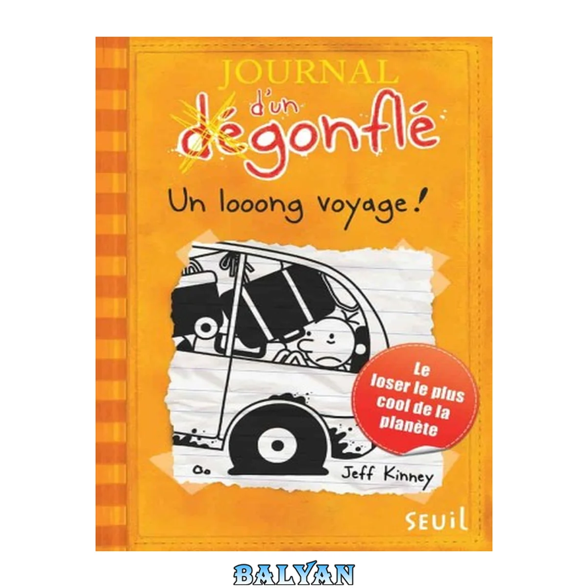 جلد کتاب Journal d'un dégonflé T9 Un looong voyage