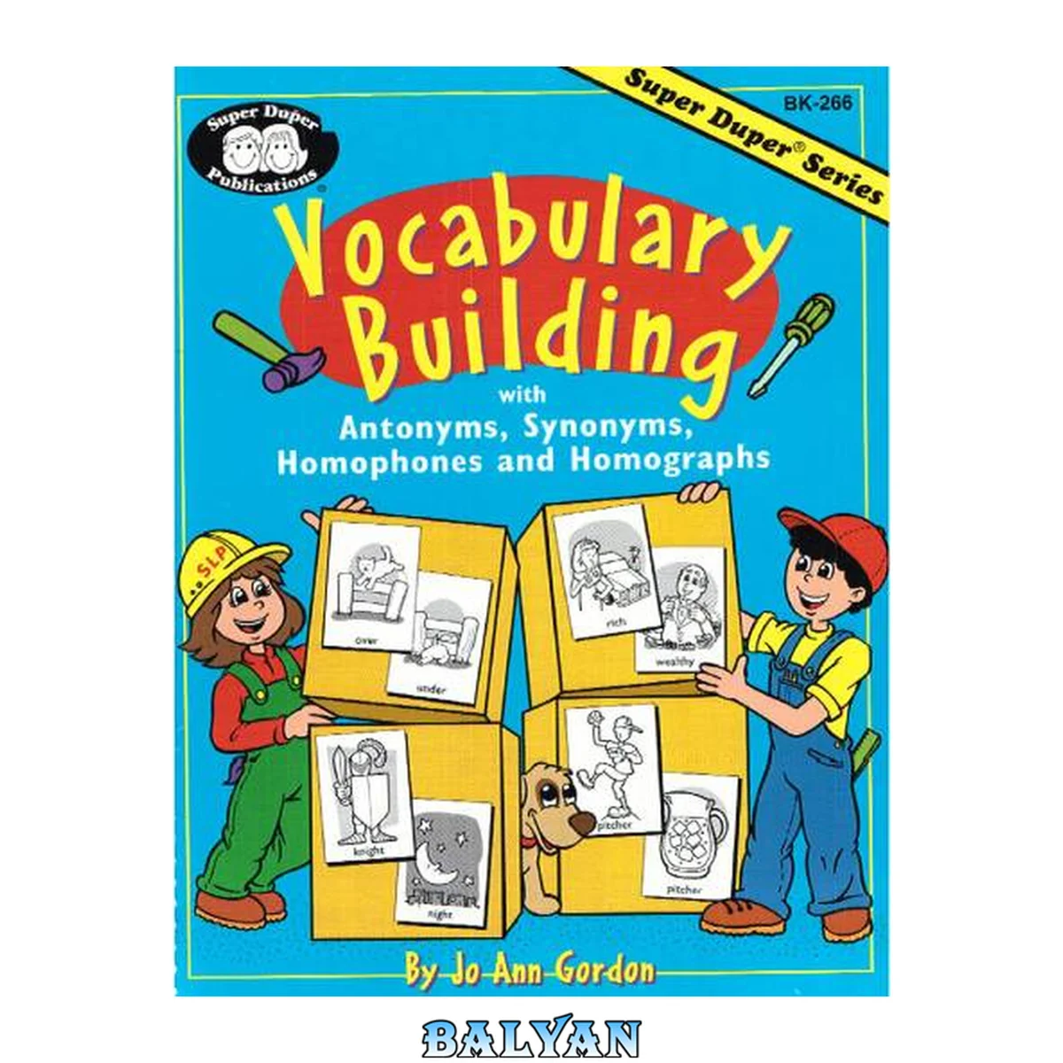 جلد کتاب Vocabulary Building with Antonyms, Synonyms, Homophones and Homographs