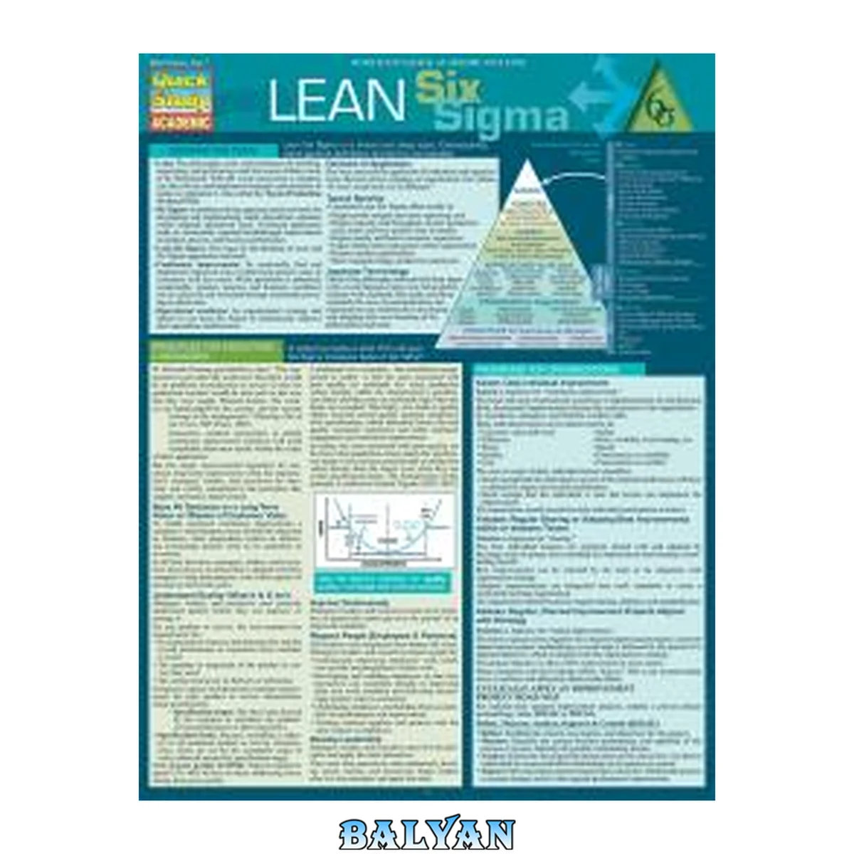 جلد کتاب Lean Six SIGMA - Quick Study (Quick Study Business)