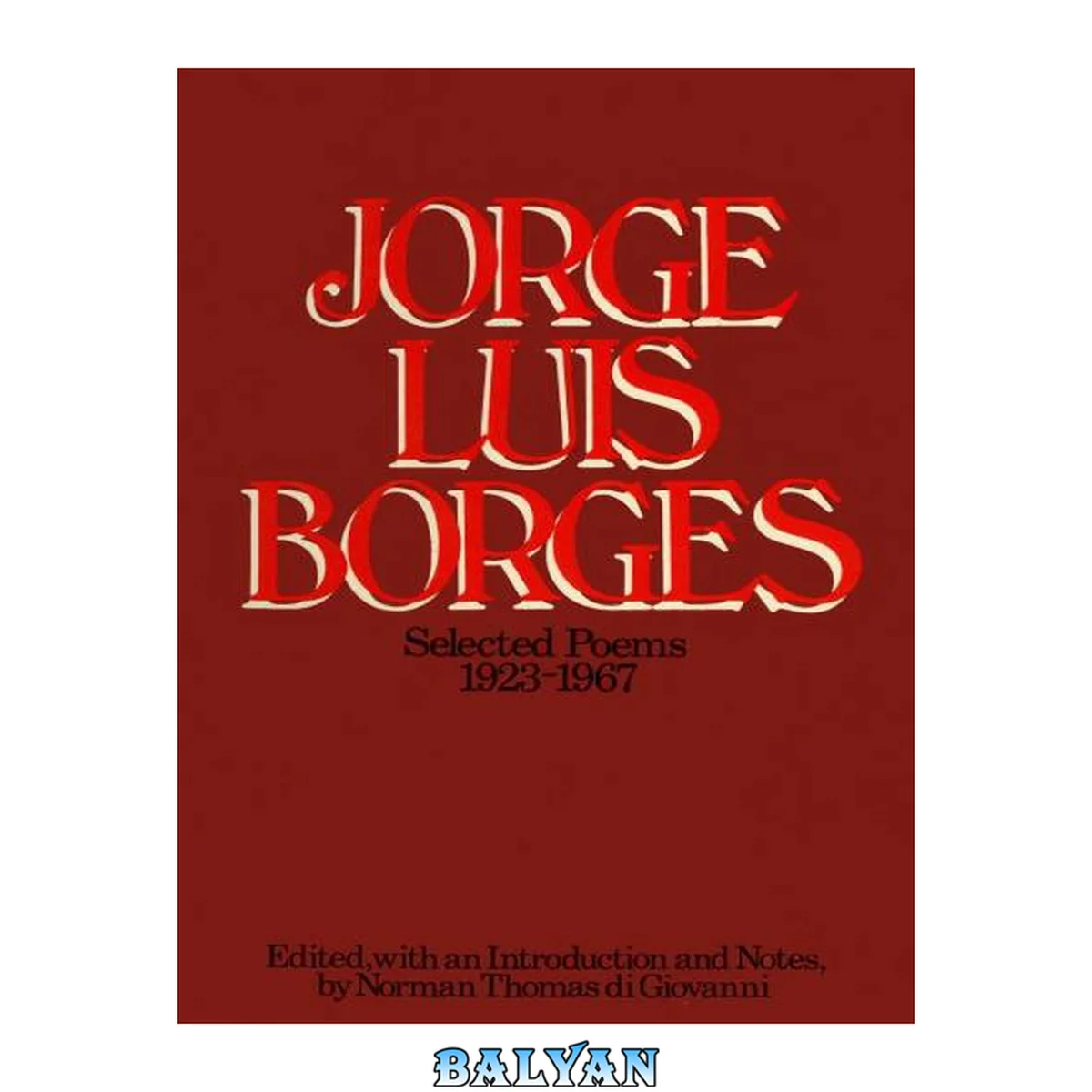 جلد کتاب Selected Poems, 1923-1967
