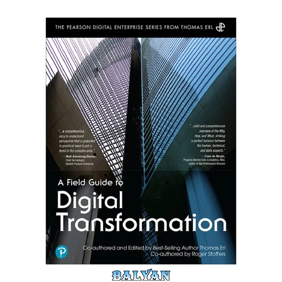 جلد کتاب A Field Guide to Digital Transformation (The Pearson Service Technology Series from Thomas Erl)