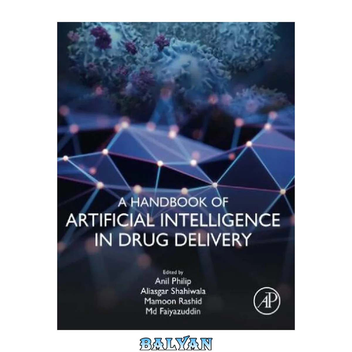 جلد کتاب A Handbook of Artificial Intelligence in Drug Delivery