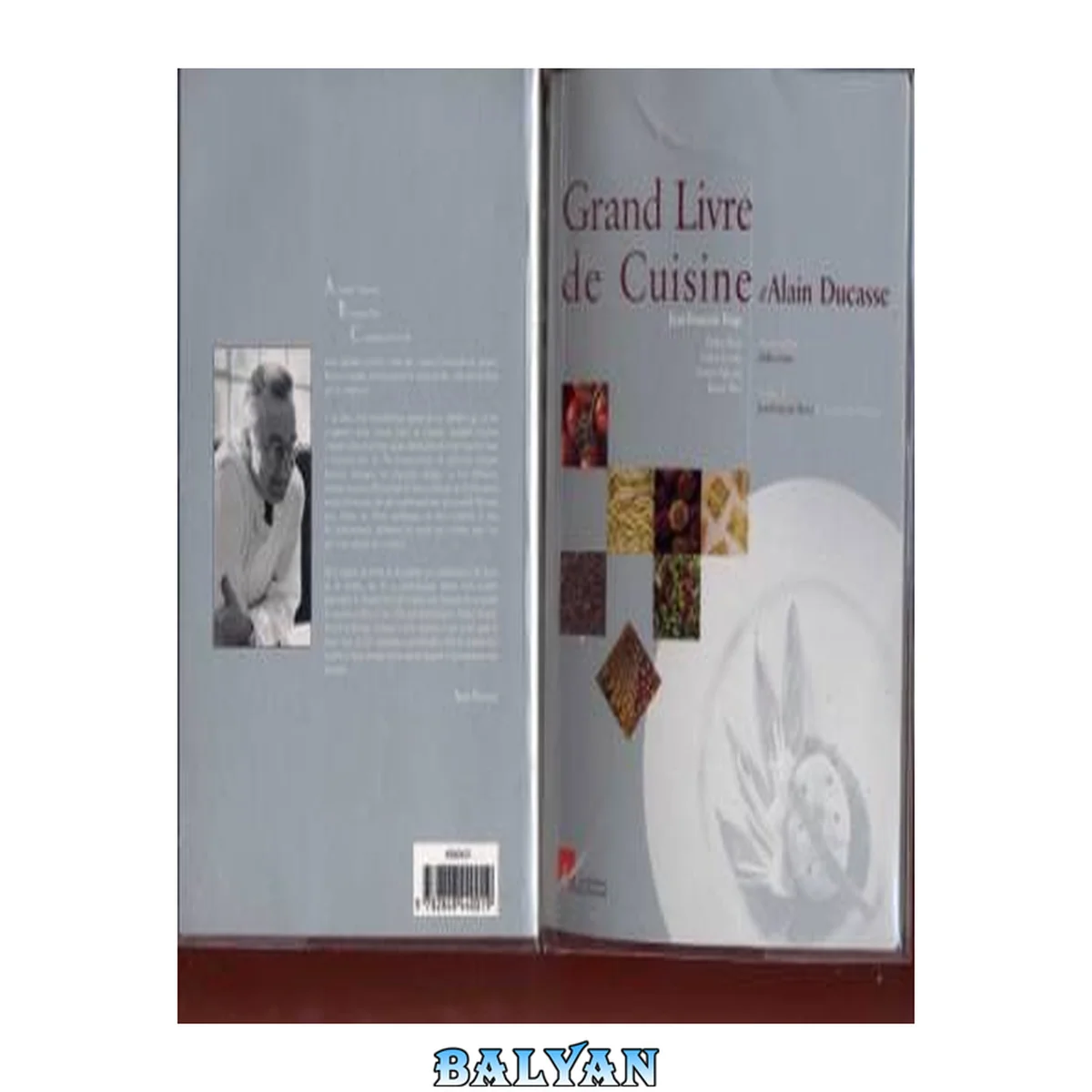 جلد کتاب Grand livre de cuisine d'Alain Ducasse