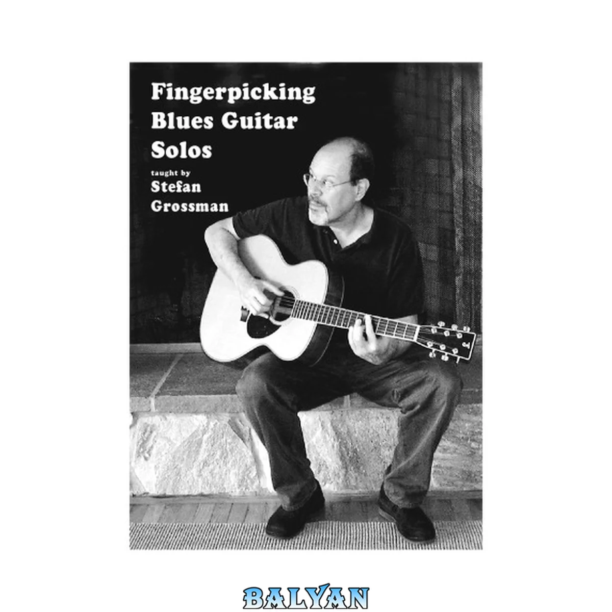 جلد کتاب Fingerpicking blues guitar solos