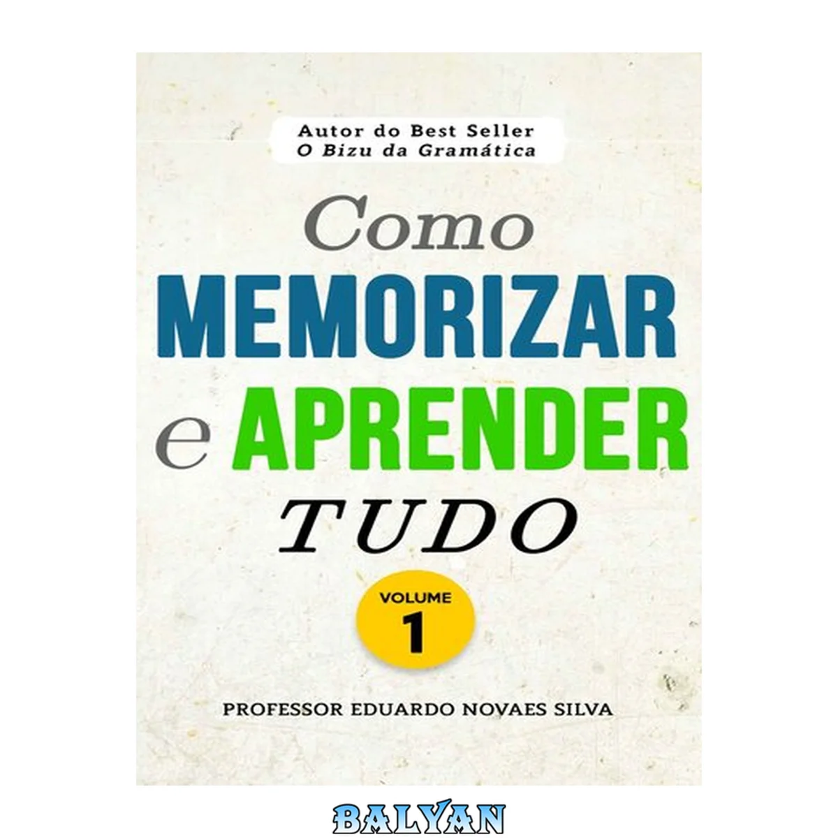 جلد کتاب Como Memorizar e Aprender Tudo