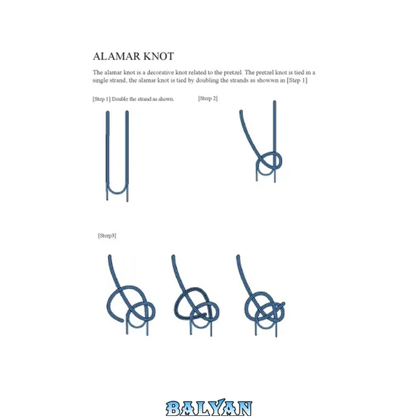 Rope Works [knots, tying, rope-making, etc., ]