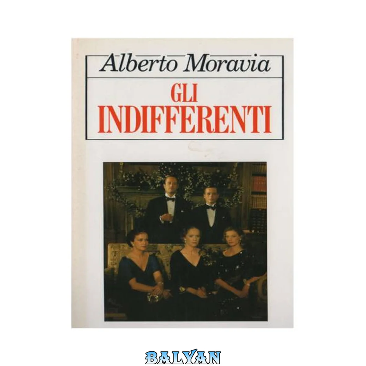 جلد کتاب Gli Indifferenti
